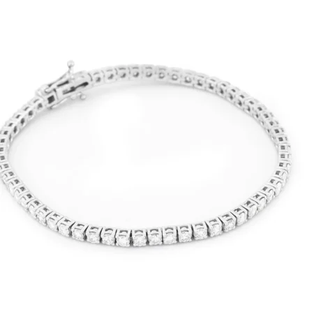 Radiant Diamond Tennis Bracelet