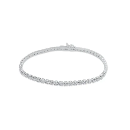 Radiant Diamond Tennis Bracelet