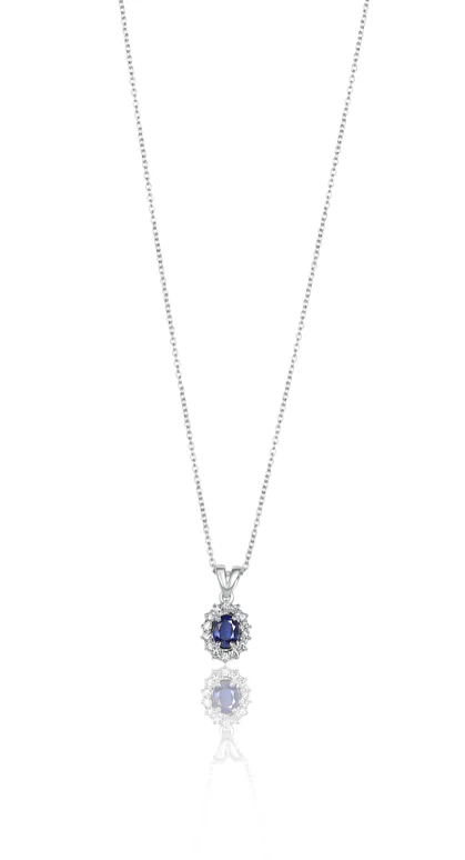 Midnight Sapphire Pendant