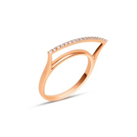 Luminous Curve Ring