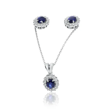 Midnight Sapphire Pendant